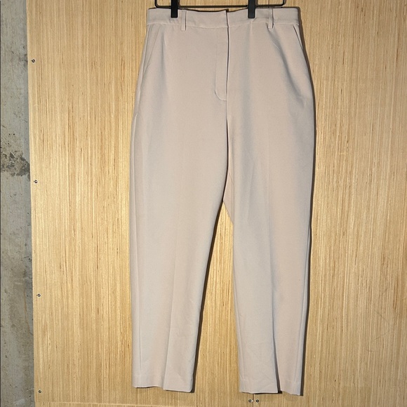 Express Pants - Express Editor High-Rise Pants - Beige